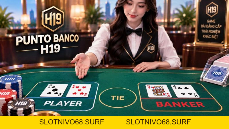 Punto Banco H19 – Luật Player, Banker & Tie